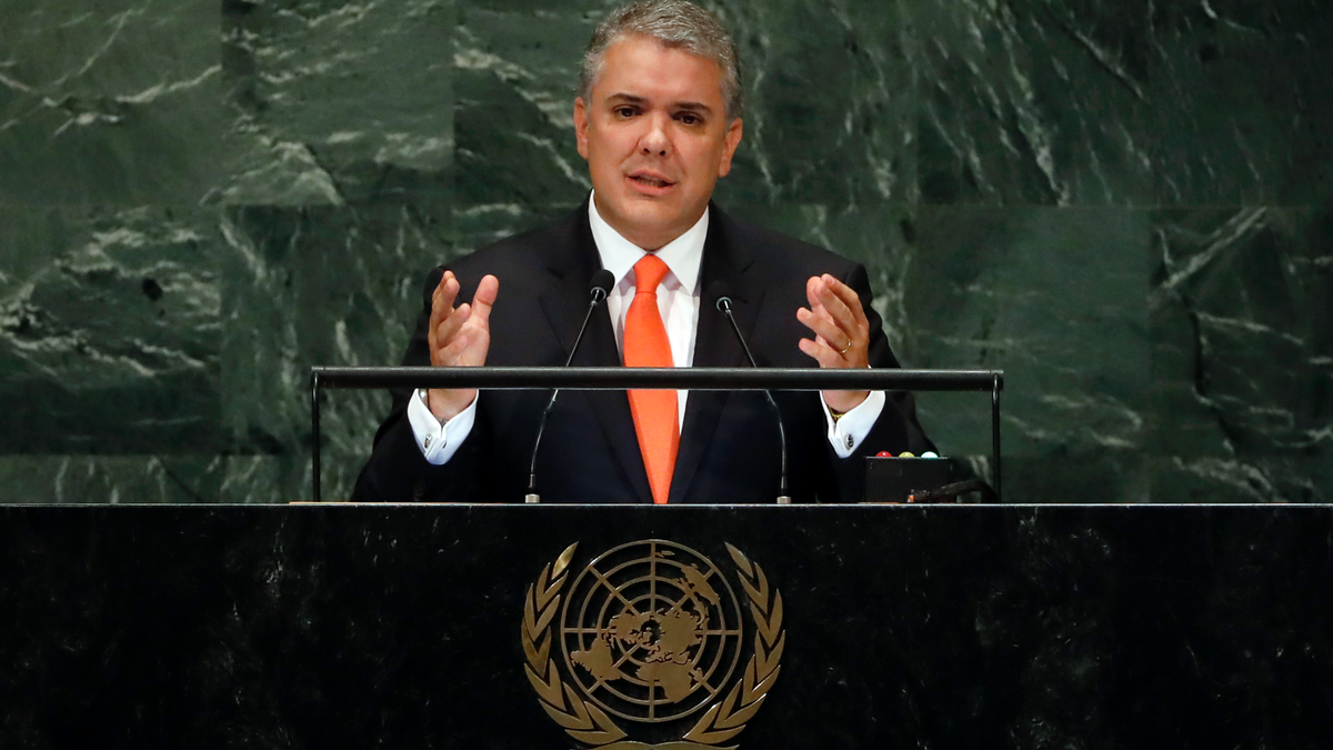 Colombia President Ivan Duque