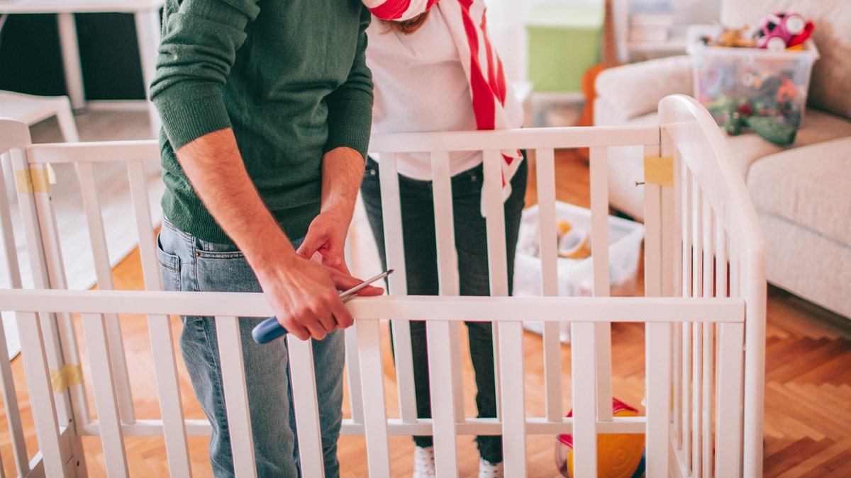 Aside from letting your first child know that they are going to have a new sibling, sleeping arrangements may need to be changed to accommodate baby number two. (iStock)
