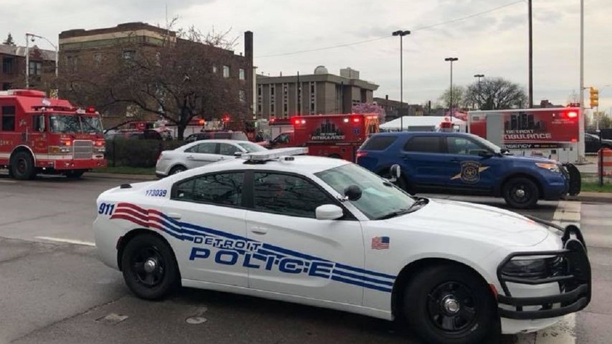 Dozens of remains were found inside a Detroit funeral home Friday.