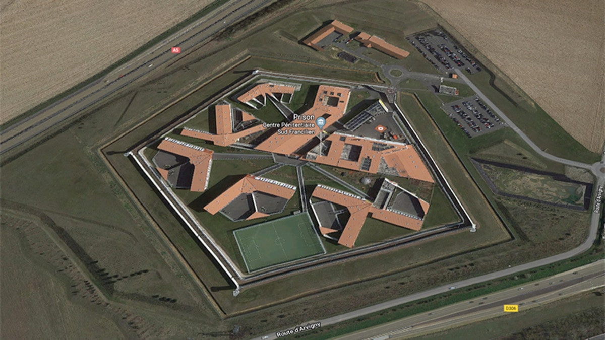 Reau prison in southeast Paris, where notorious gangster Redoine Faid escaped from in a daring helicopter jailbreak.