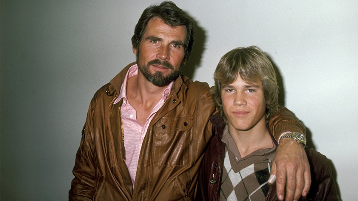 James Brolin and son Josh Brolin in 1983.