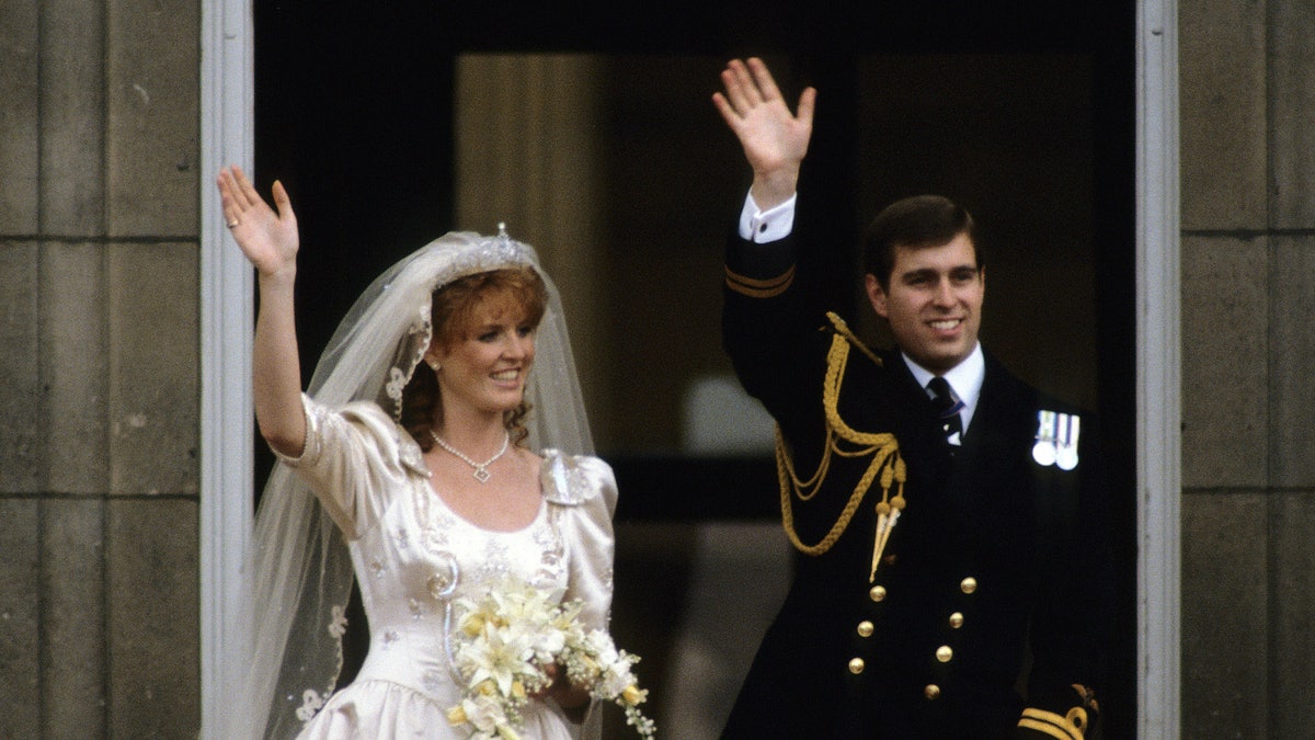 Sarah Ferguson and Prince Andrew wedding