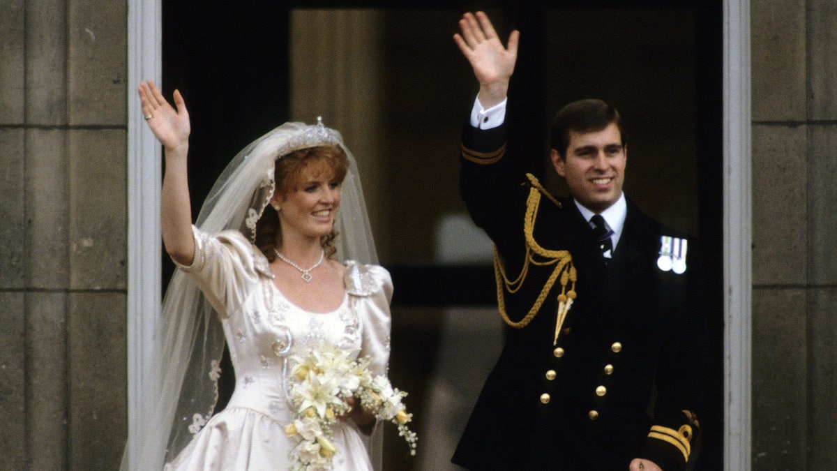 Sarah Ferguson and Prince Andrew wedding