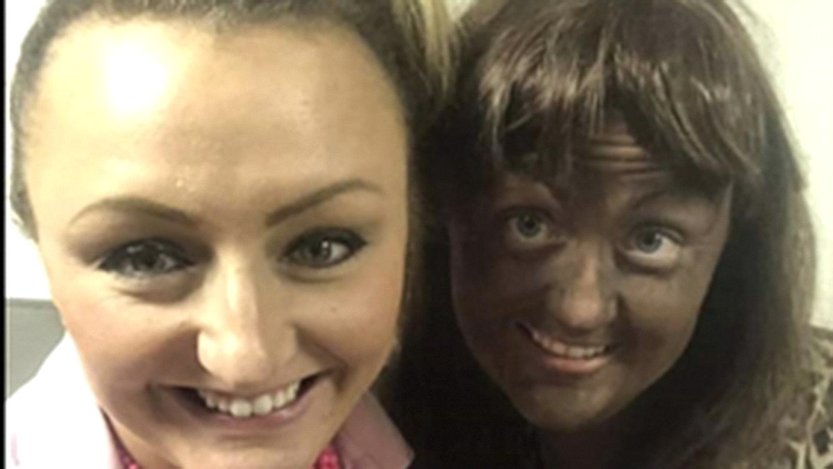 An Iowa school district is investigating reports that first-grade teacher Megan Luloff wore blackface at a Halloween party.