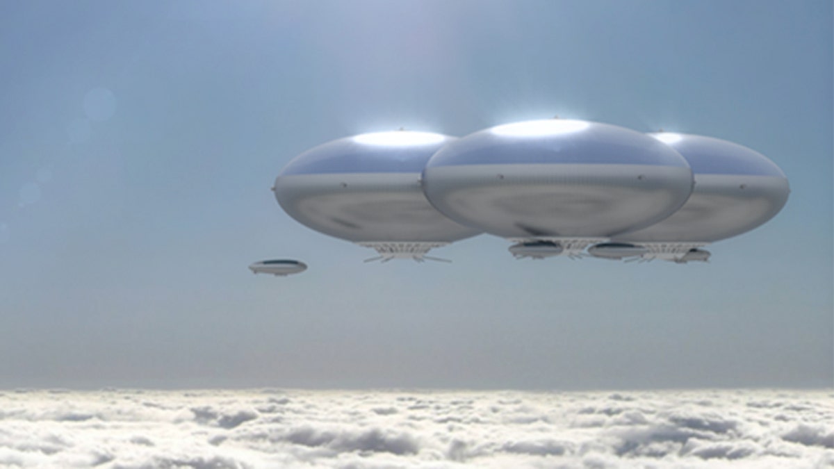 The HAVOC proof of concept has been compared to a "cloud city". (NASA Systems Analysis and Concepts Directorate)
