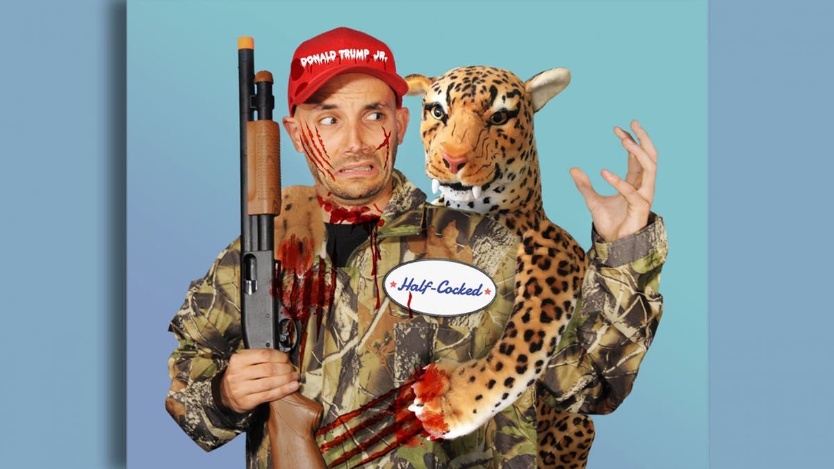Donald Trump Jr. responded to PETA's costume by calling the organization out on its high animal euthanizing rate.