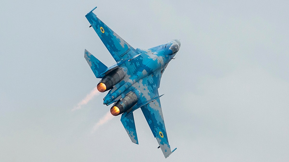 Ukraine Su-27 fighter