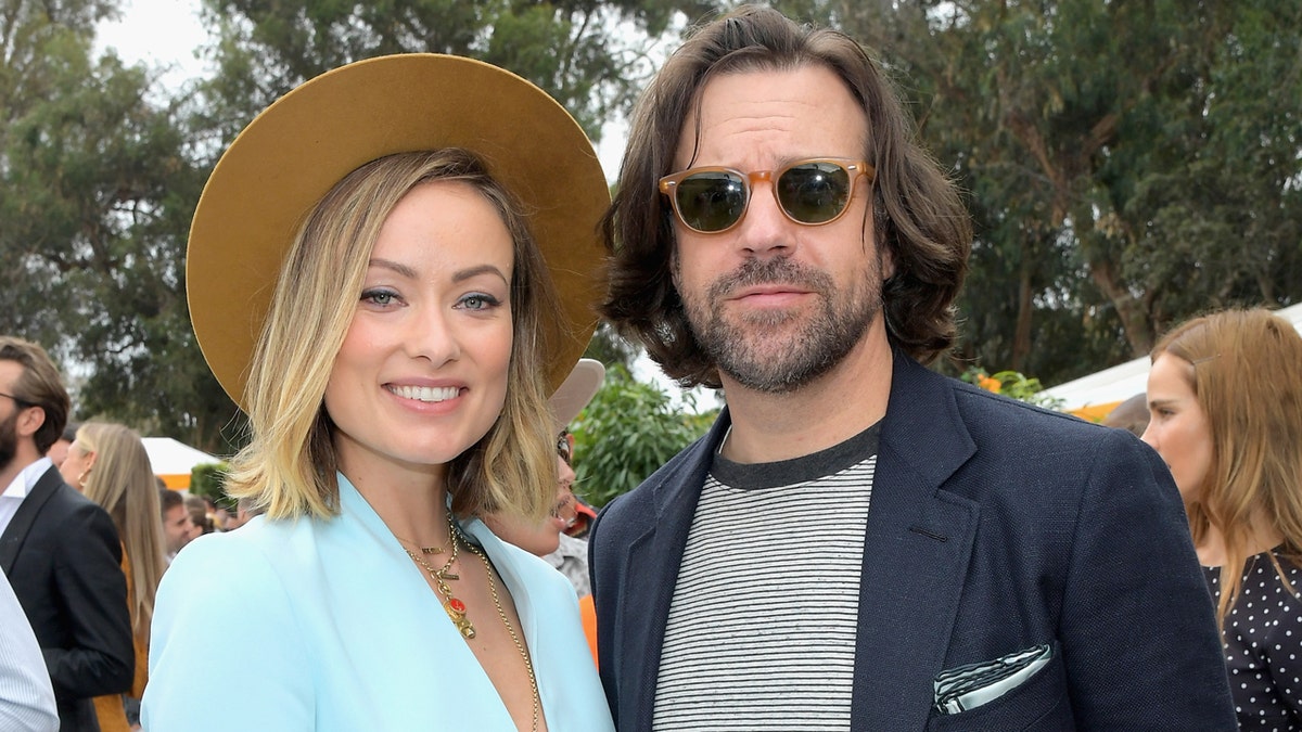 Olivia Wilde and Jason Sudeikis appeared at a campaign event for her mother.