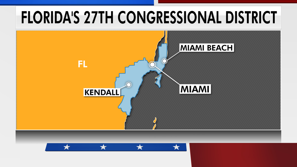 The South Florida House district stretches across Miami Beach, Coral Gables, Key Biscayne and Little Havana. (Fox News)