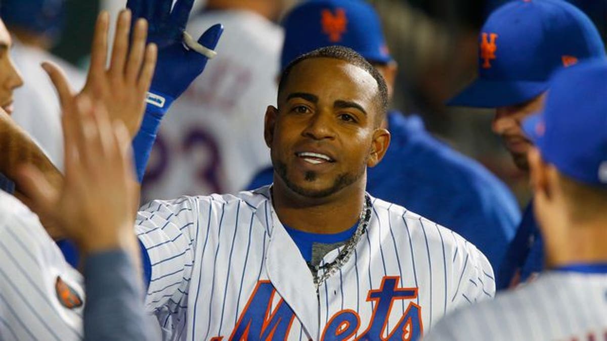 Cespedes gets first hit of spring