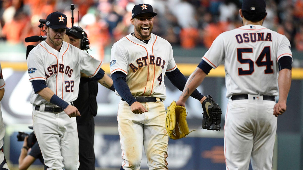 Astros win ALDS opener