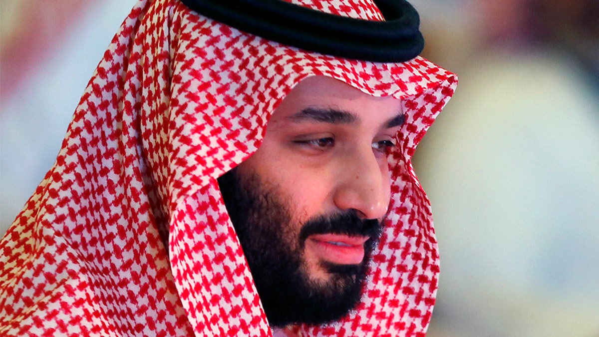 Saudi Crown Prince Mohammed bin Salman spoke Wednesday at the Future Investment Initiative conference, in Riyadh, Saudi Arabia.