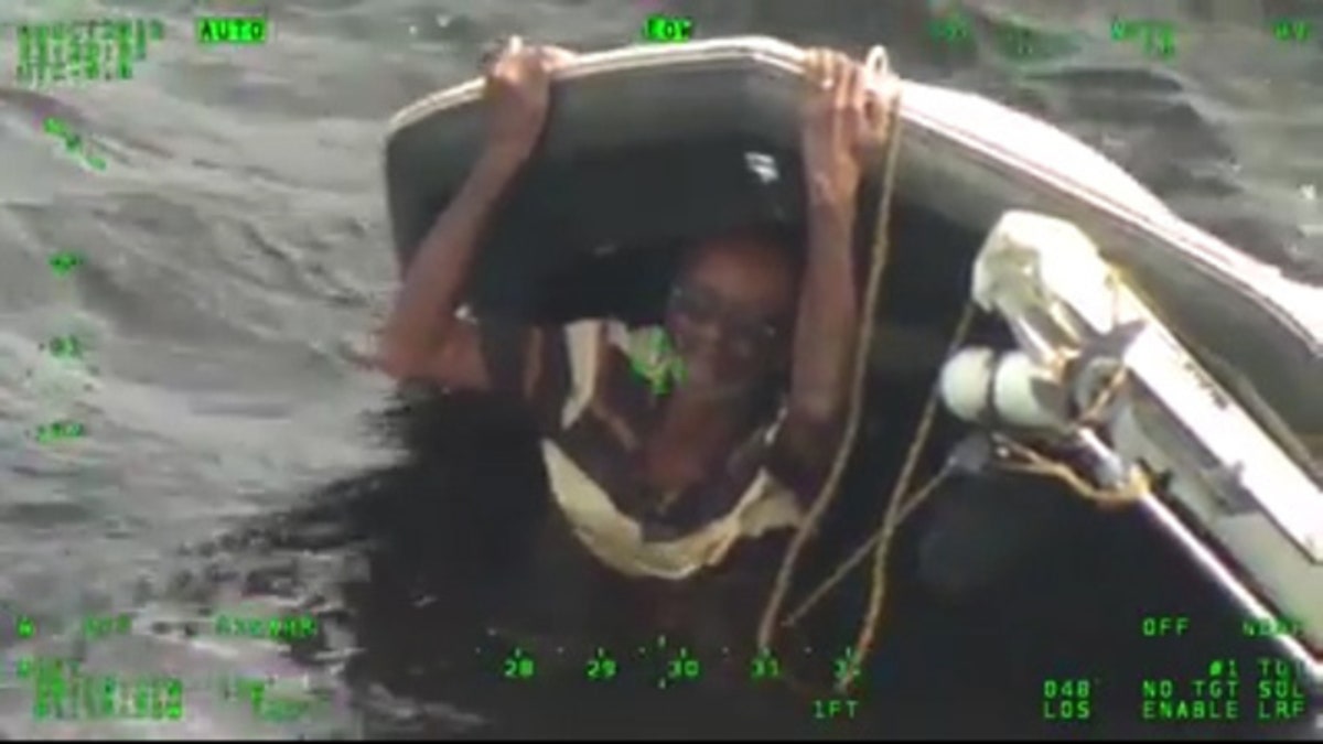 Freddie Stills, 72, clung to the side of a boat for nearly 20 hours after it capsized in rough waters on Lake Monroe in Florida.