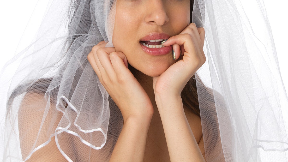 Declaring that there was no need for family and friends to sport “ball gowns or jackets,” or heels for women, the bride hoped that guests might “choose an outfit that fits with our theme of navy/white and silver.