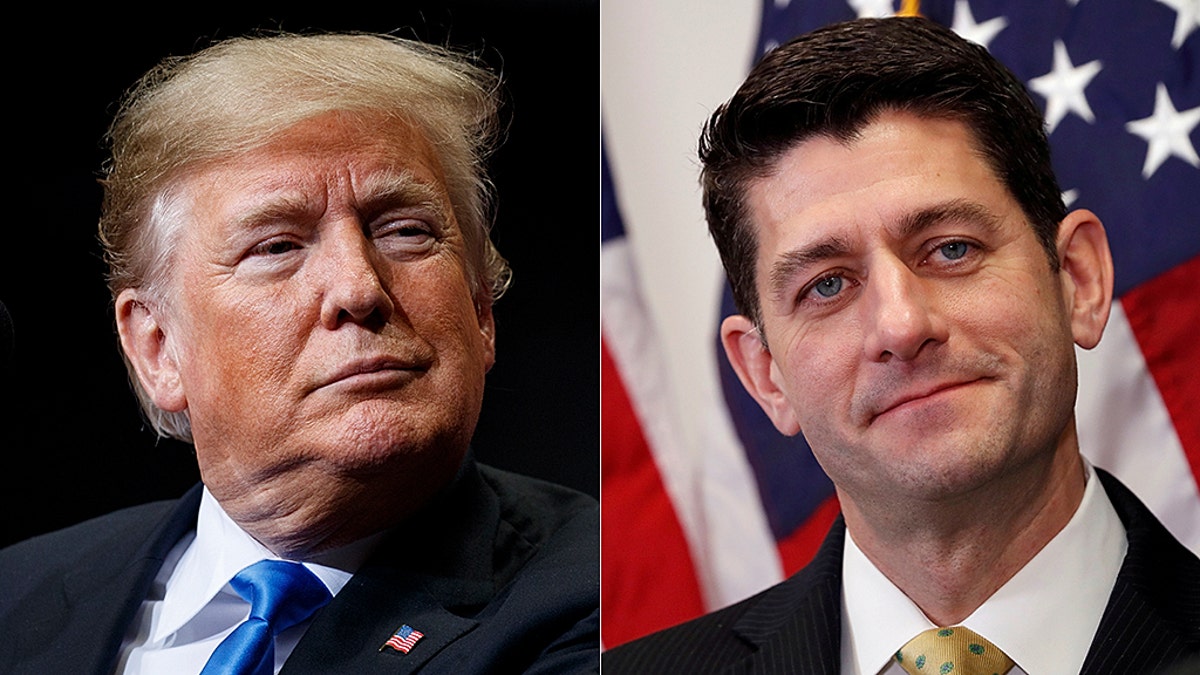 Paul Ryan Predicts Trump Will Not Be 2024 Republican Nominee Fox News   Donald Trump Paul Ryan Ap Reuters 