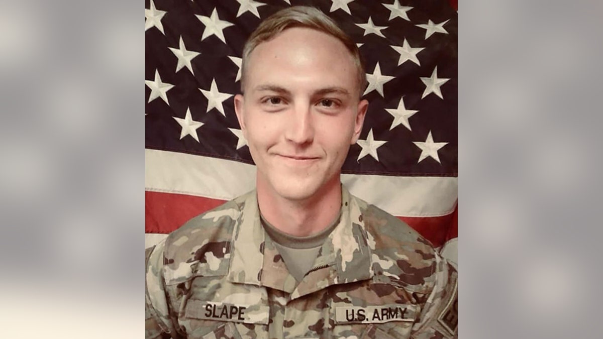 Sgt. James A. Slape was killed Thursday as he worked to clear an area of explosives in Afghanistan.