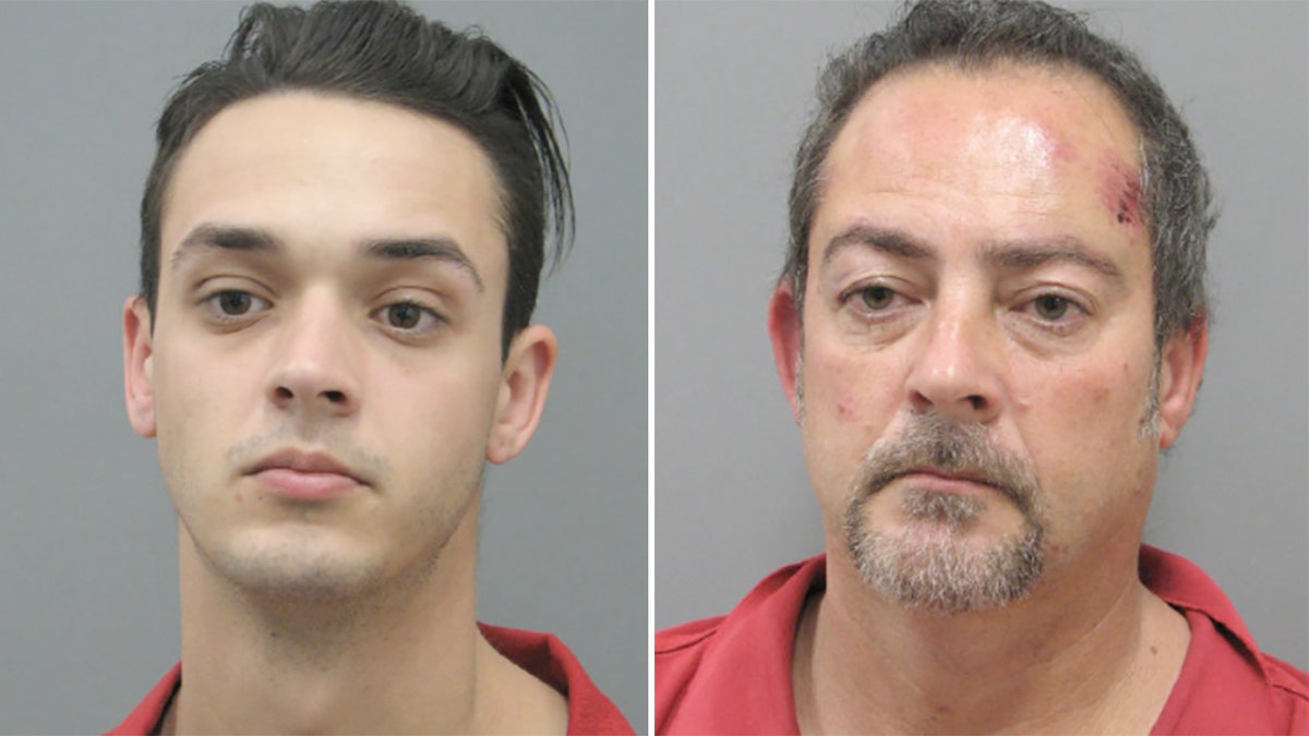 Jessy James, 24, and his father Jeffrey James, 53, were sentenced to federal prison Friday for a series of armed robberies near Las Vegas last year.