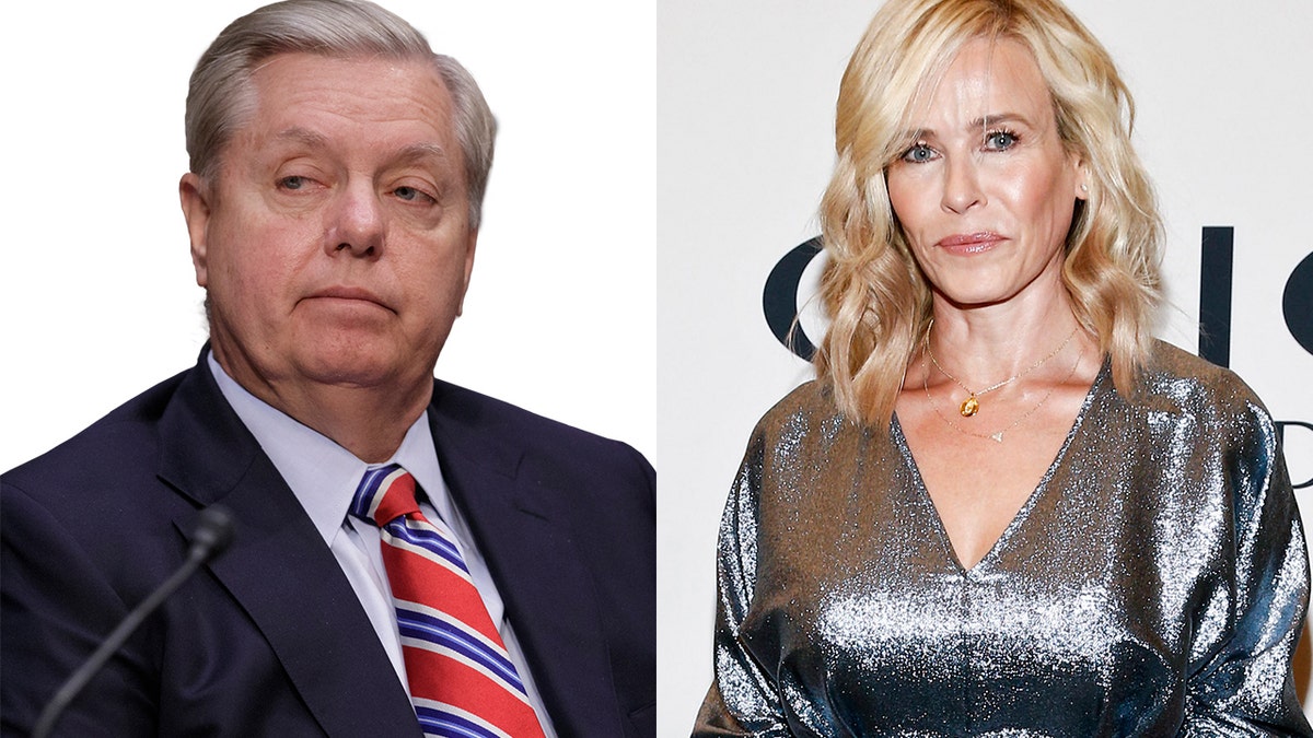 Chelsea Handler, right, has made repeated comments about Sen. Graham's sexuality on social media.