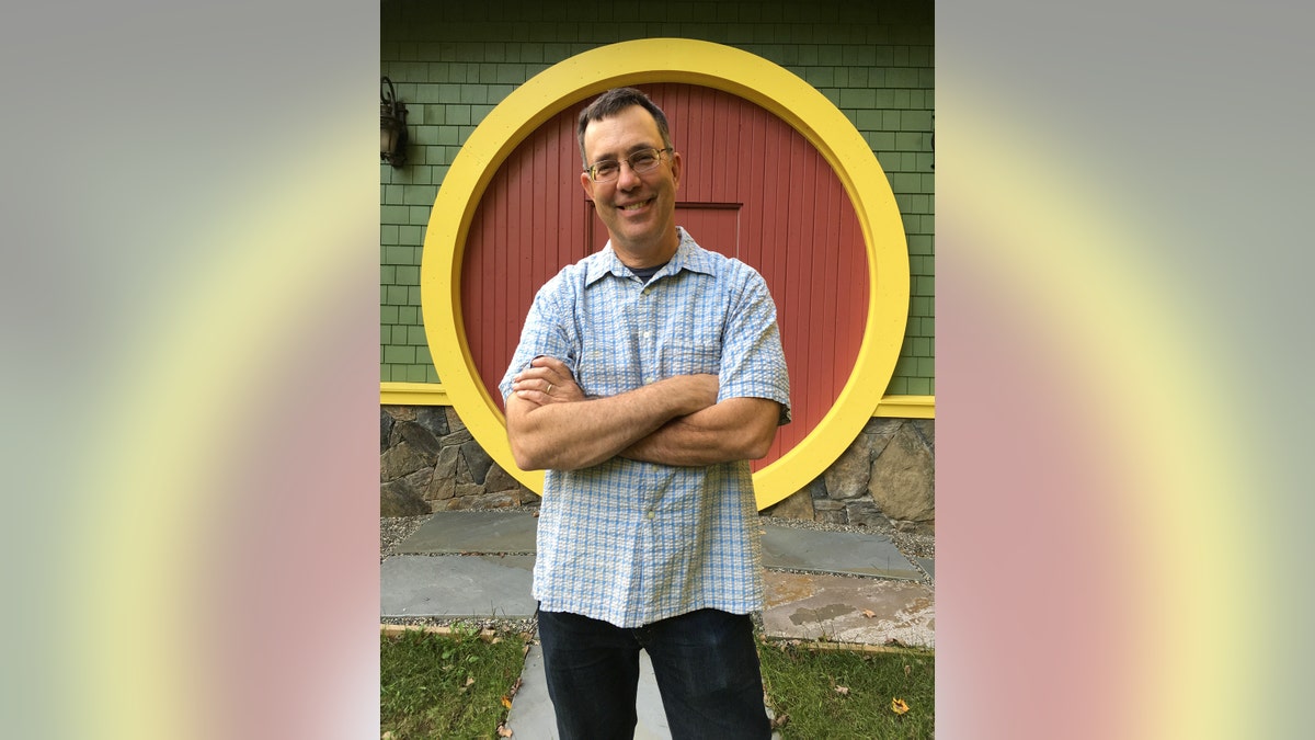 "I got the idea after seeing the amazing architecture of the hobbit homes," Jim Costigan said.<br>