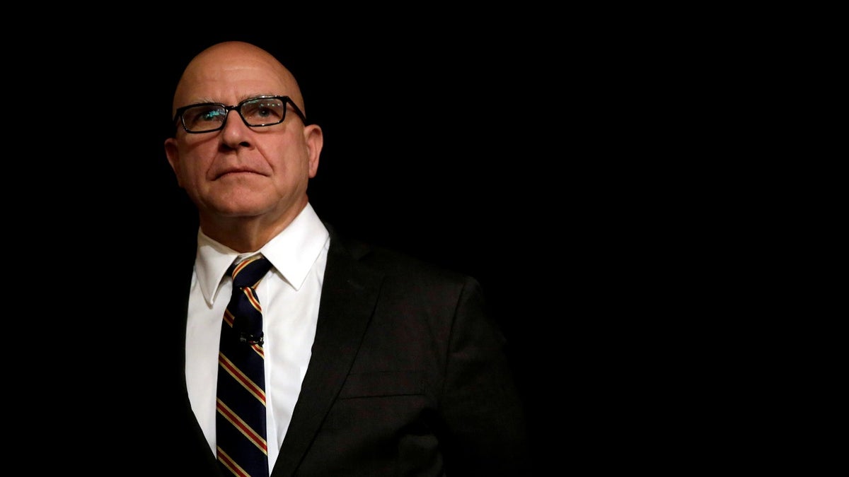 FILE PHOTO: National security adviser Lt. Gen. H.R. McMaster waits to be introduced at the FDD National Security Summit in Washington, DC, U.S., October 19, 2017. REUTERS/Yuri Gripas/File Photo - RC1B356E7860
