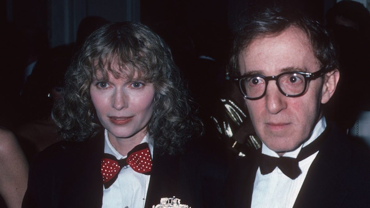 Mia Farrow Woody Allen