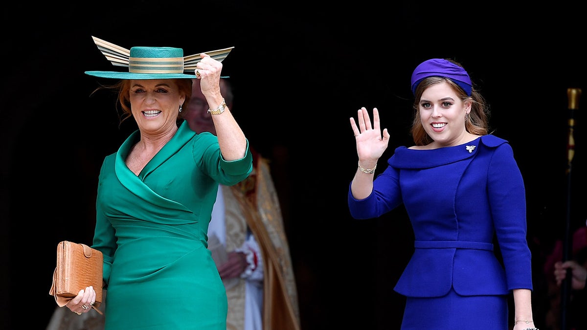 Sarah Ferguson Princess Beatrice Princess Eugenie