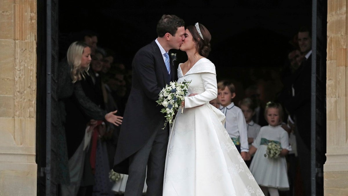 Princess Eugenie of York and Jack Brooksbank got married on Friday, Oct. 12, 2018.