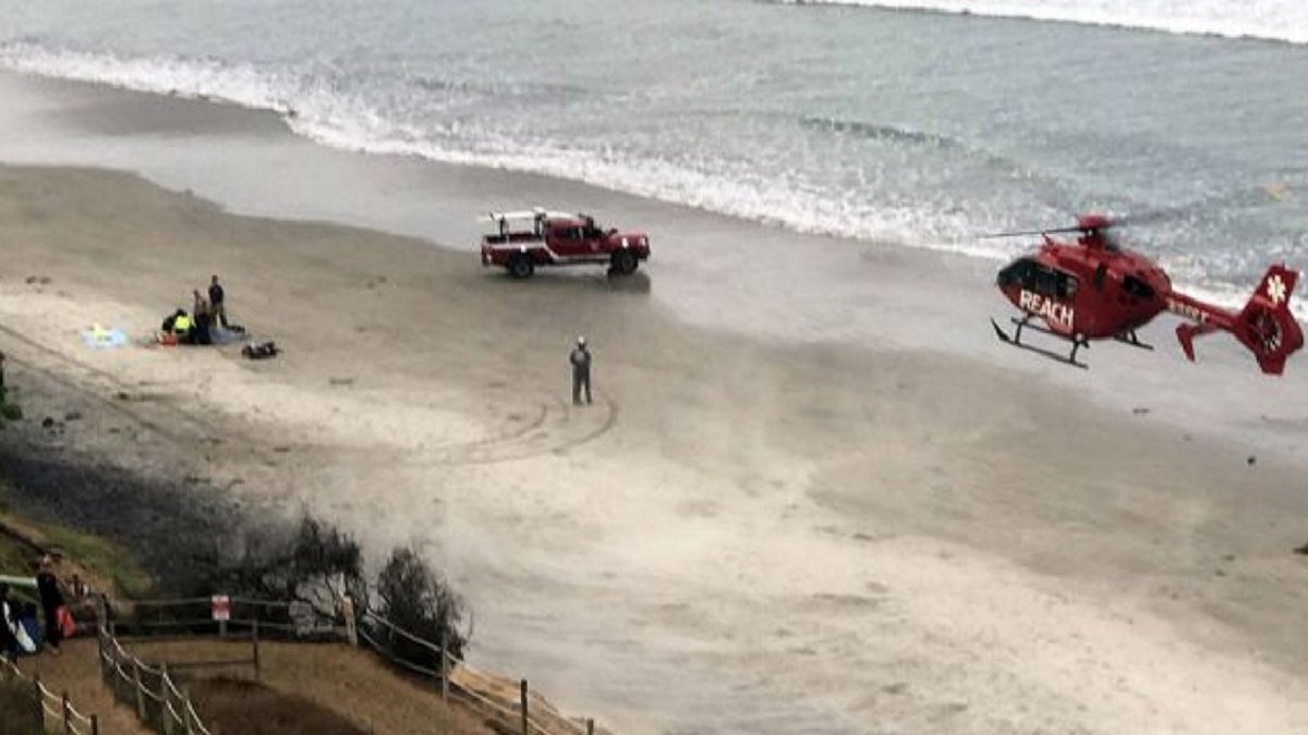 A teenage boy was attacked at sea by a shark in Encinitas, Calif. on Sept. 29.