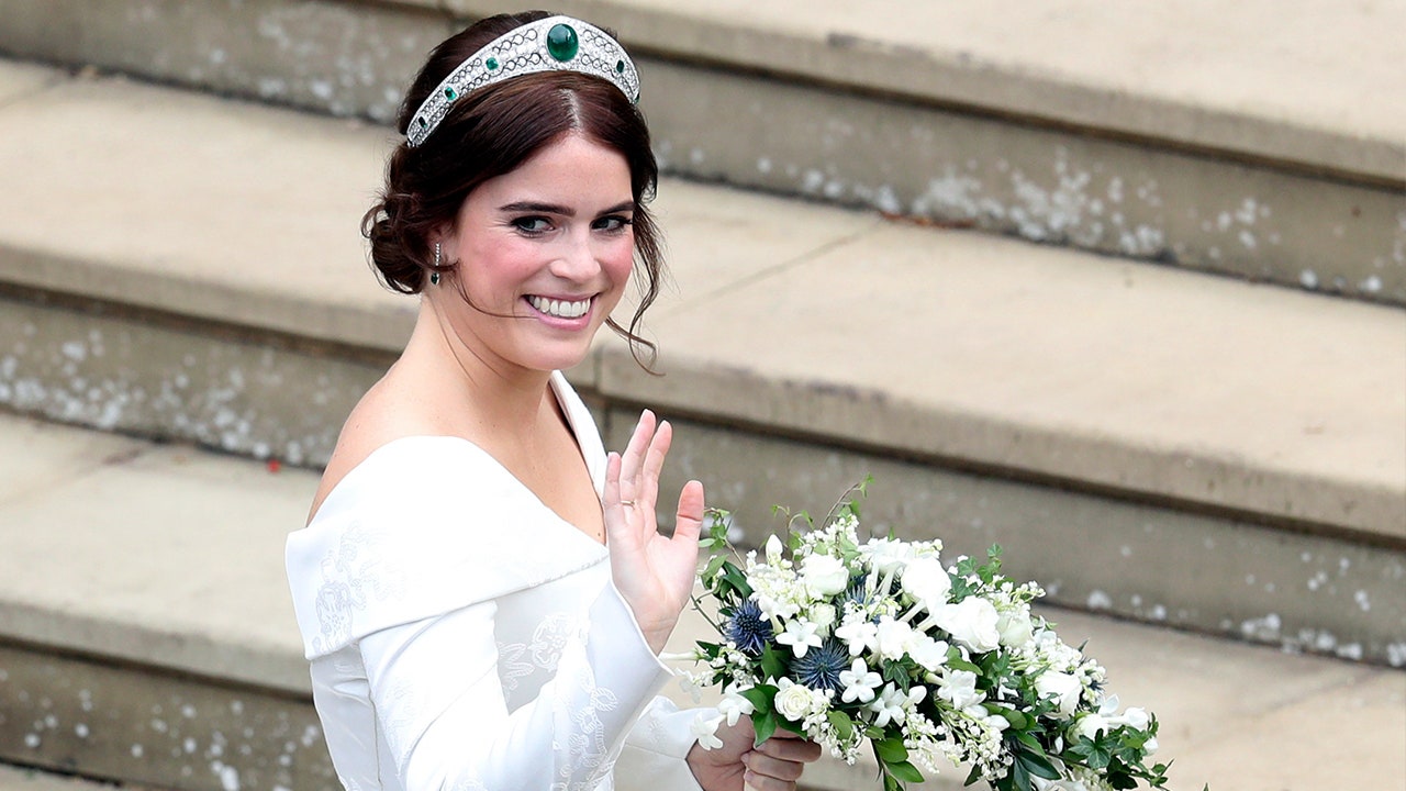 zac posen princess eugenie dress REVEALED: The breathtaking back of Princess Eugenie's second wedding dress