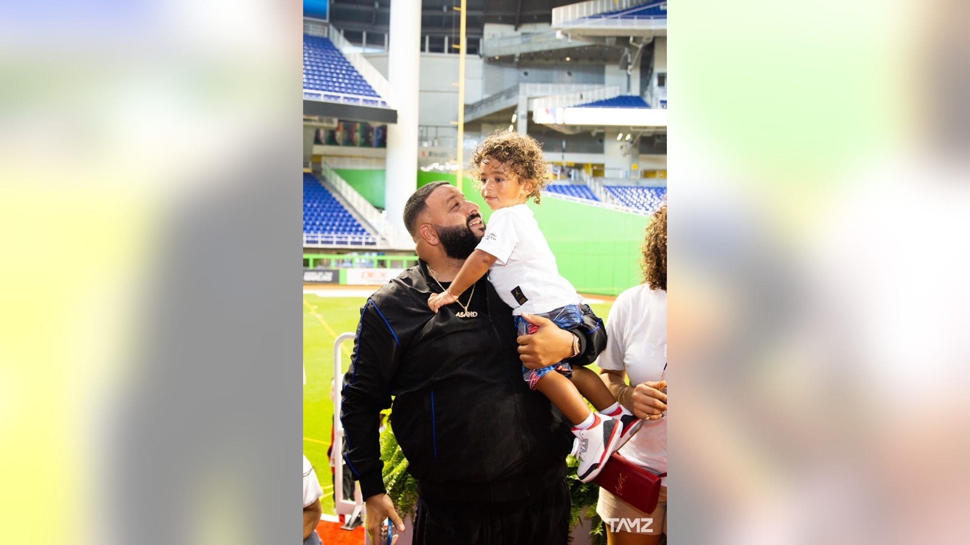 DJ Khaled showed his son some love while Cybex and Tot Living by Haute Living celebrated Asahd Khaled's 2nd birthday in Miami, FL on October 13, 2018.
