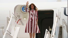 US first lady arrives in Ghana for solo Africa trip