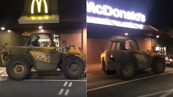 A manure truck backed into a McDonald's and it didn't stink