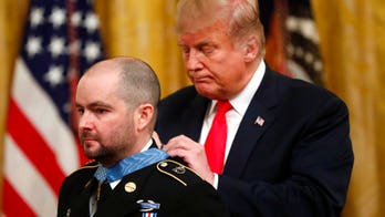 Trump awards Medal of Honor to former Army medic