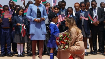 Melania Trump continues Africa trip with stop in Malawi