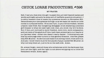 'Big Bang Theory' exec Chuck Lorre asks God to 'make thy presence known on' Election Day in show credits