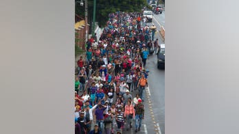 FOX NEWS FIRST: Trump accuses Dems of welcoming caravan before midterms; Rosie O'Donnell wants troops to oust Trump