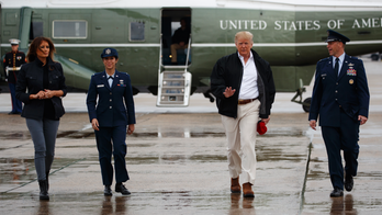 Trump tours hurricane-battered Florida and Georgia, praises recovery efforts