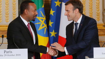 French president backs Ethiopia leader's sweeping reforms