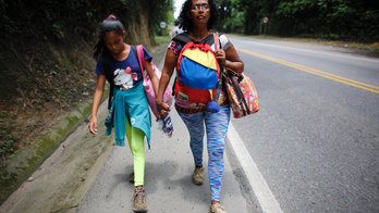 Mother, daughter desperate to leave Venezuela flee on foot