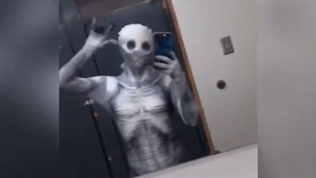 Nebraska college student's scary Halloween costume prank goes viral