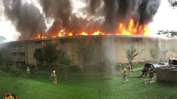 Maryland woman allegedly sets apartment complex on fire because she was 'upset with ex-boyfriend,' officials say