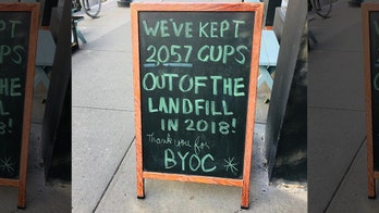 New York coffee shop fined $300 by Sanitation Department for sign announcing how many cups they've kept out of landfill