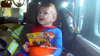 Halloween comes early for boy set to undergo surgery