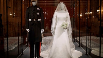 Meghan Markle's Givenchy wedding gown goes on display at Windsor Castle