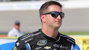 NASCAR driver Jordan Anderson still hasn't turned himself in on charges he purchased stolen race truck