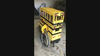 Ohio boy gets custom Halloween costume to fit wheelchair