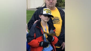 Dying boy, 12, celebrates Christmas early with Ohio town