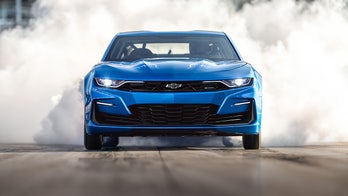 Electric Chevrolet eCOPO Camaro only burns rubber