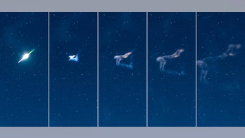 Breathtaking video captures meteor exploding in night sky: It's 'a once-in-a-lifetime thing'