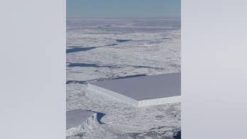 Mysterious rectangular 'monolith' iceberg spotted by NASA